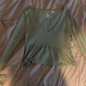 Me to We light green long sleeve